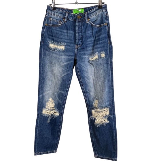 Free People Denim - FREE PEOPLE NWT WOMEN'S 26 "THE VIRGIN LABEL" DISTRESSED SKINNY JEAN